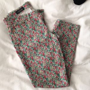 Liberty for J. Crew toothpick jeans